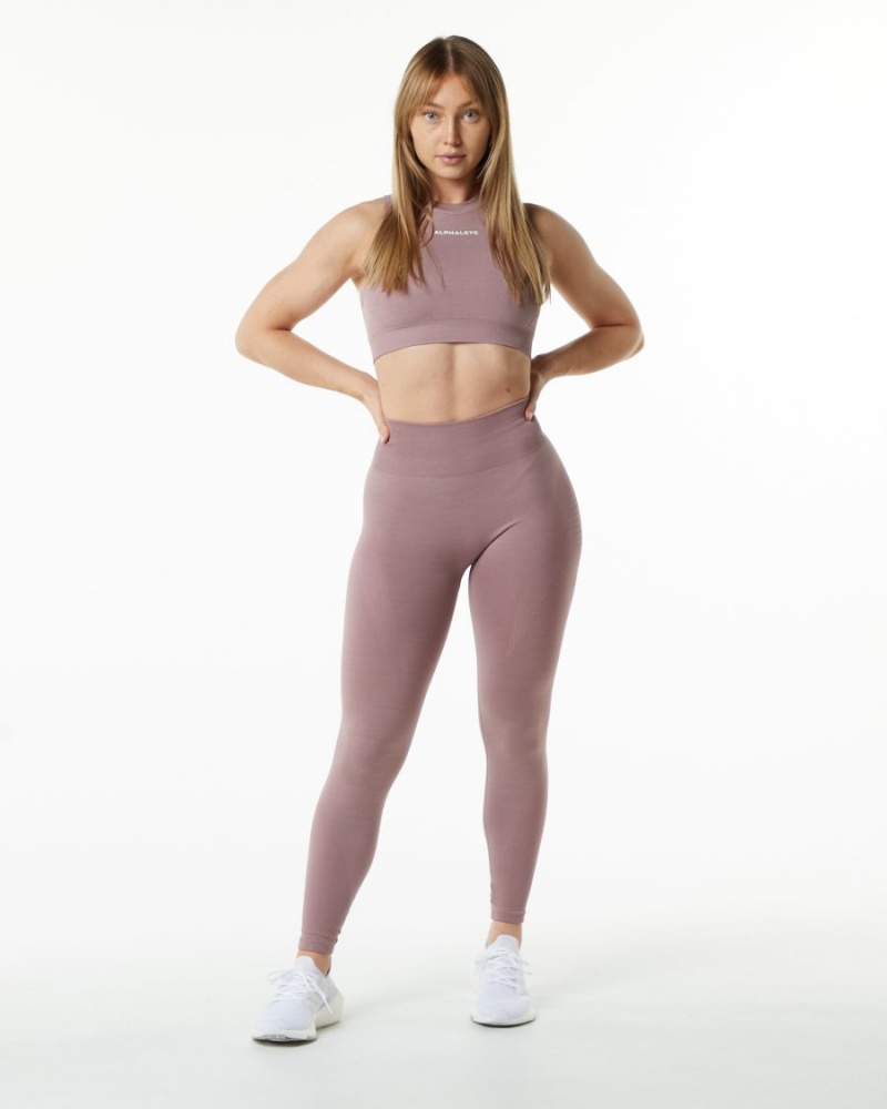 Alphalete Ozone Legging Naisten Leggings Mauve | NYXCJ-5186