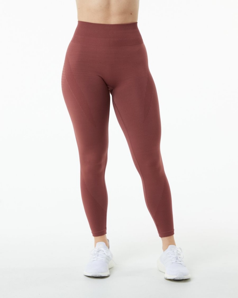 Alphalete Ozone Legging Naisten Leggings Gingerbread | JKDPE-1497