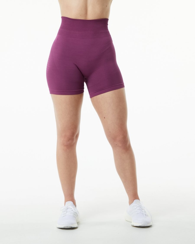 Alphalete Ozone Lyhyt 5.5" Naisten Shortsit Grape | PONLJ-9203