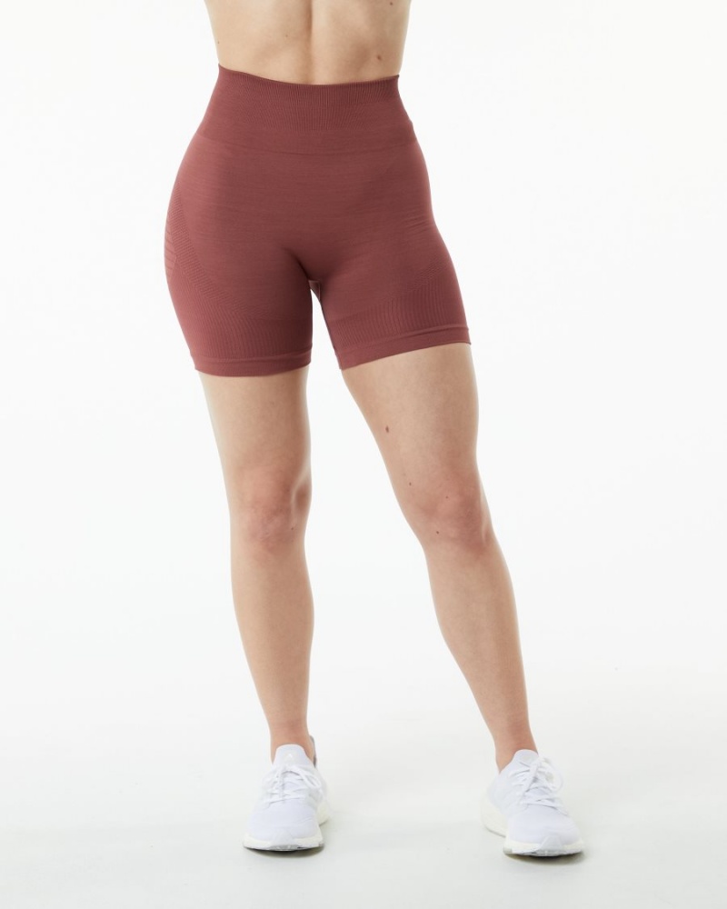 Alphalete Ozone Lyhyt 5.5" Naisten Shortsit Gingerbread | CJQIT-4395