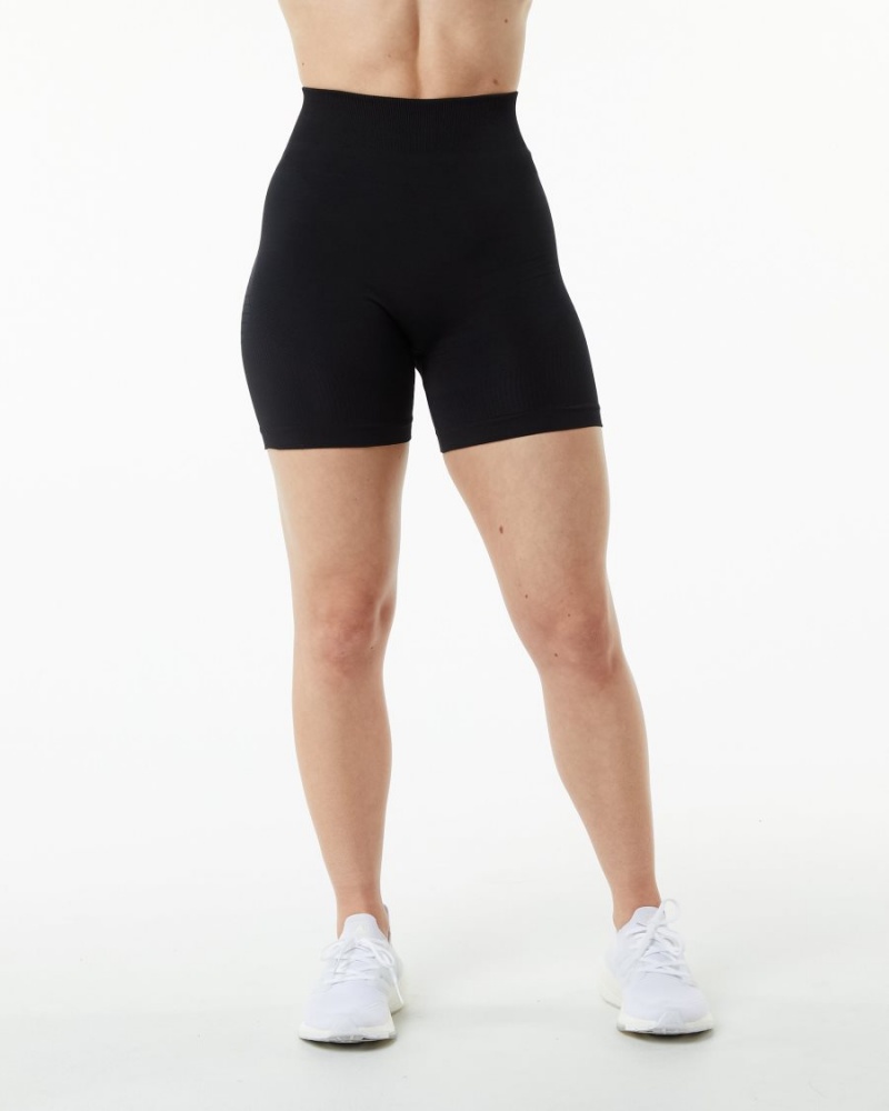 Alphalete Ozone Lyhyt 5.5" Naisten Shortsit Mustat | NJTZH-3807