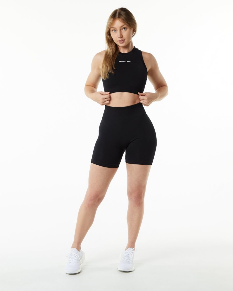 Alphalete Ozone Lyhyt 5.5" Naisten Shortsit Mustat | NJTZH-3807