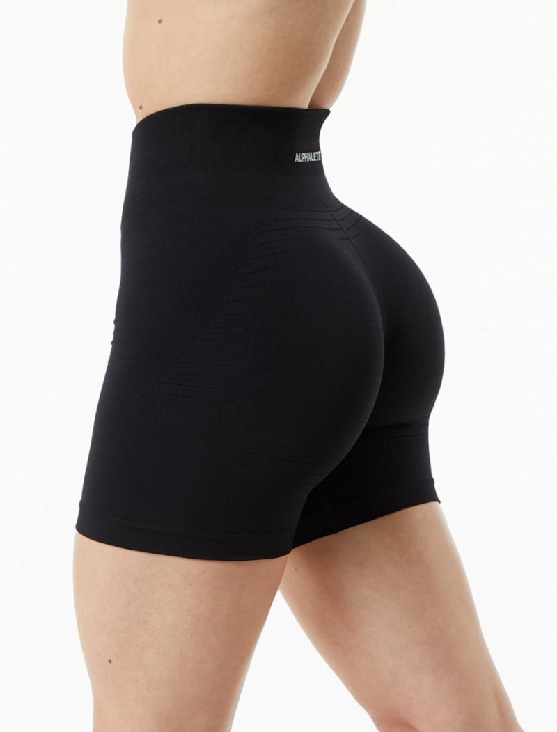 Alphalete Ozone Lyhyt 5.5" Naisten Shortsit Mustat | NJTZH-3807