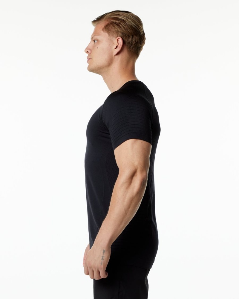 Alphalete Ozone Tee Miesten Paidat Mustat | AUZWY-5879