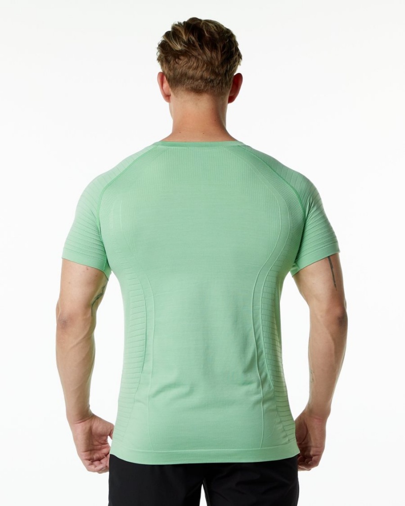 Alphalete Ozone Tee Miesten Paidat Pistachio | NOFYE-0581