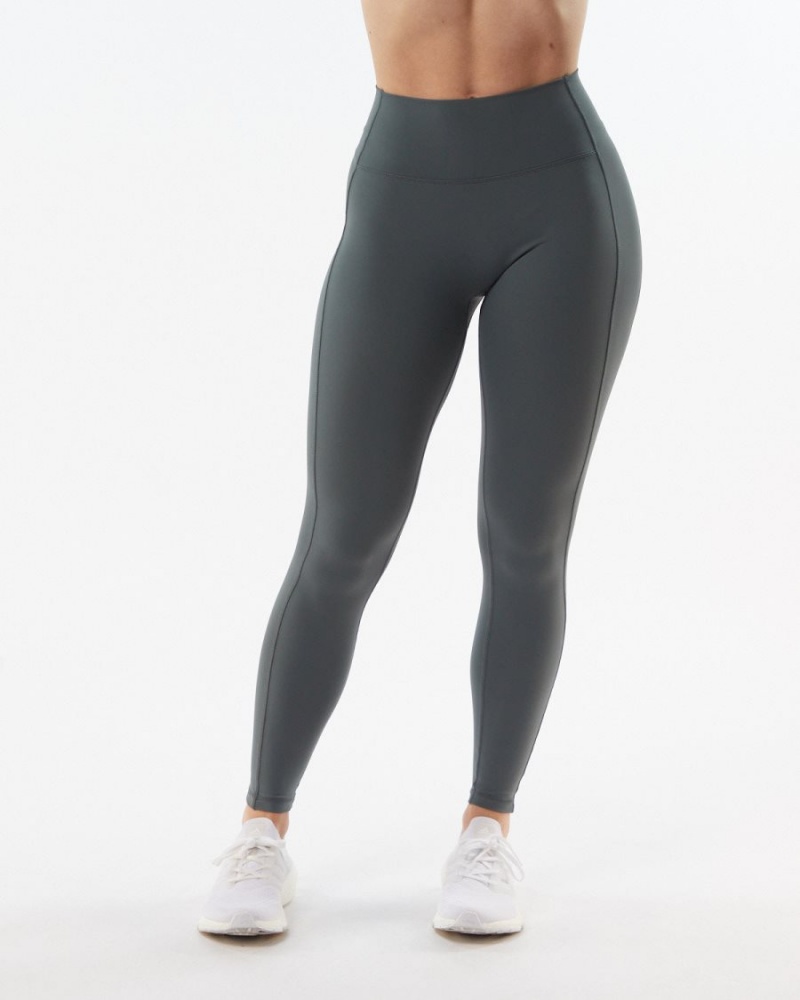 Alphalete Pulse Kinetic Legging Naisten Leggings Harmaat | SEOMK-5328