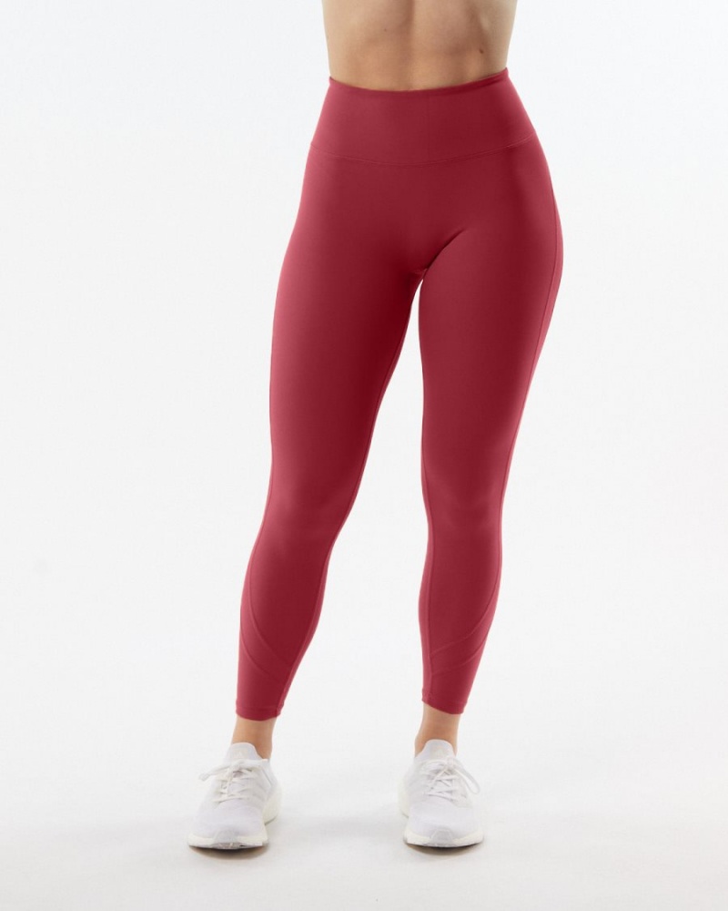 Alphalete Pulse Surge Legging Naisten Leggings Punainen | DZBOC-7842