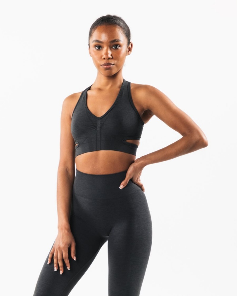 Alphalete Stratus Bra Naisten Urheiluliivi Shadow | VQYRE-4632