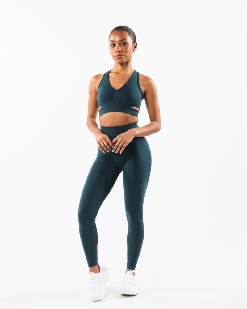 Alphalete Stratus Bra Naisten Urheiluliivi Midnight | RACIP-5106