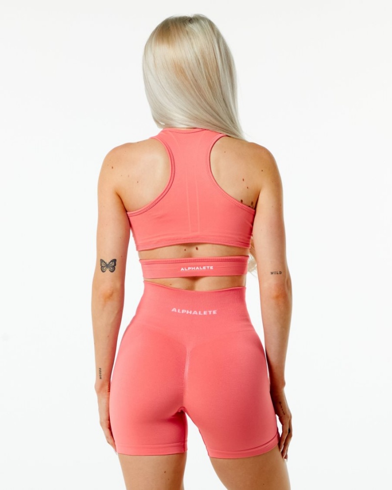 Alphalete Stratus Bra Naisten Urheiluliivi Pinkki | KCPOH-5362