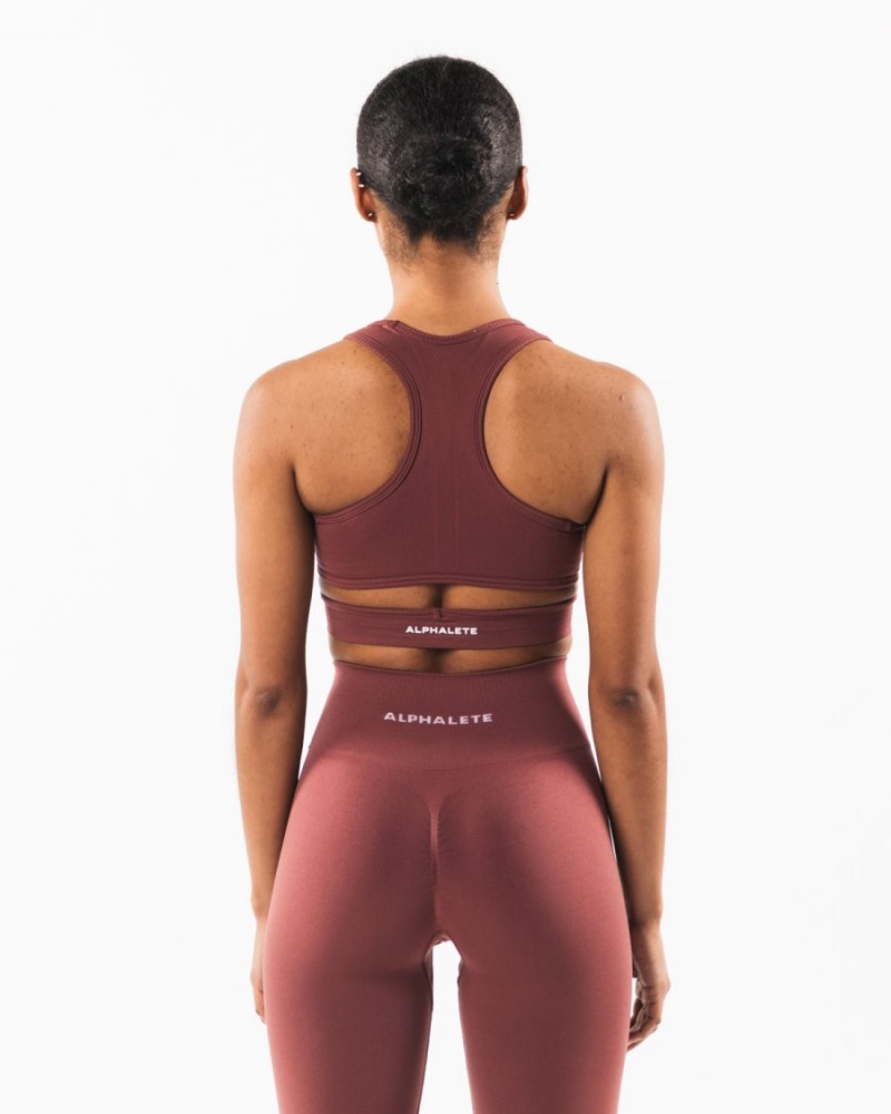 Alphalete Stratus Bra Naisten Urheiluliivi Autumn | NAVJT-1639