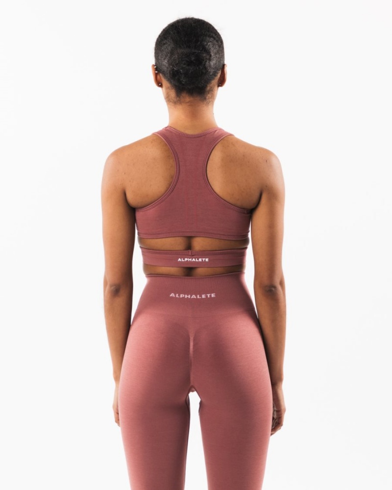 Alphalete Stratus Bra Naisten Urheiluliivi Pinkki | XRJYV-9642