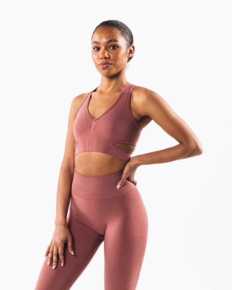 Alphalete Stratus Bra Naisten Urheiluliivi Pinkki | XRJYV-9642