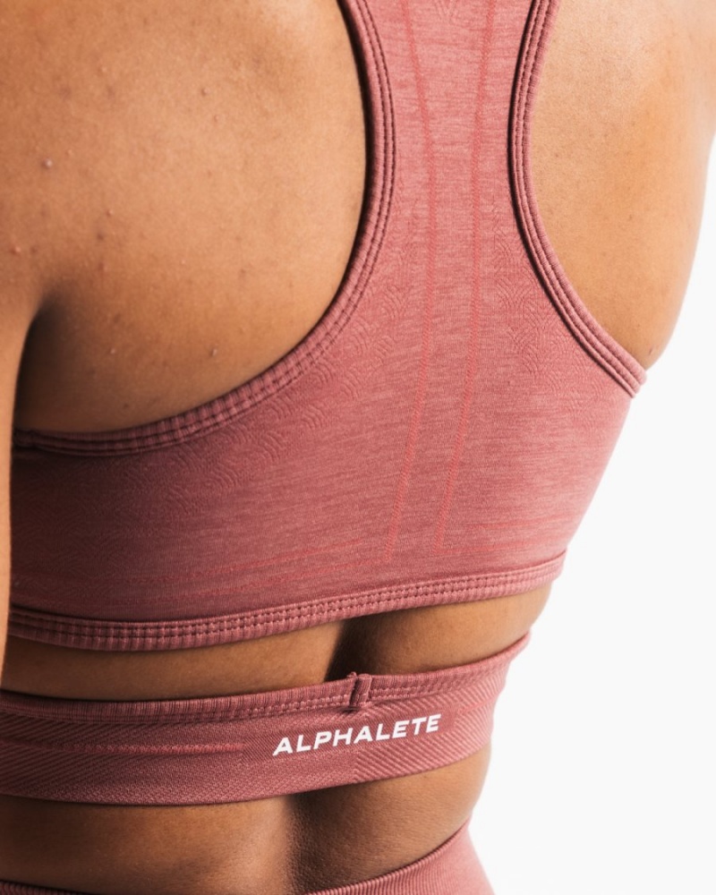 Alphalete Stratus Bra Naisten Urheiluliivi Pinkki | XRJYV-9642