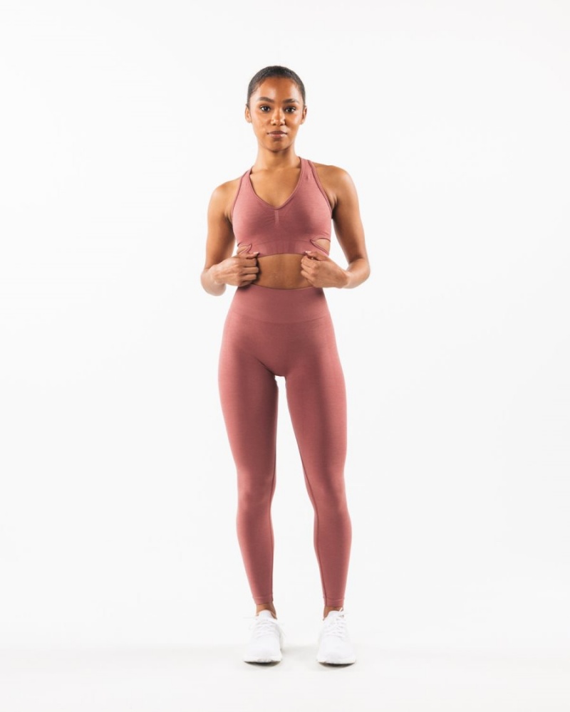 Alphalete Stratus Bra Naisten Urheiluliivi Pinkki | XRJYV-9642