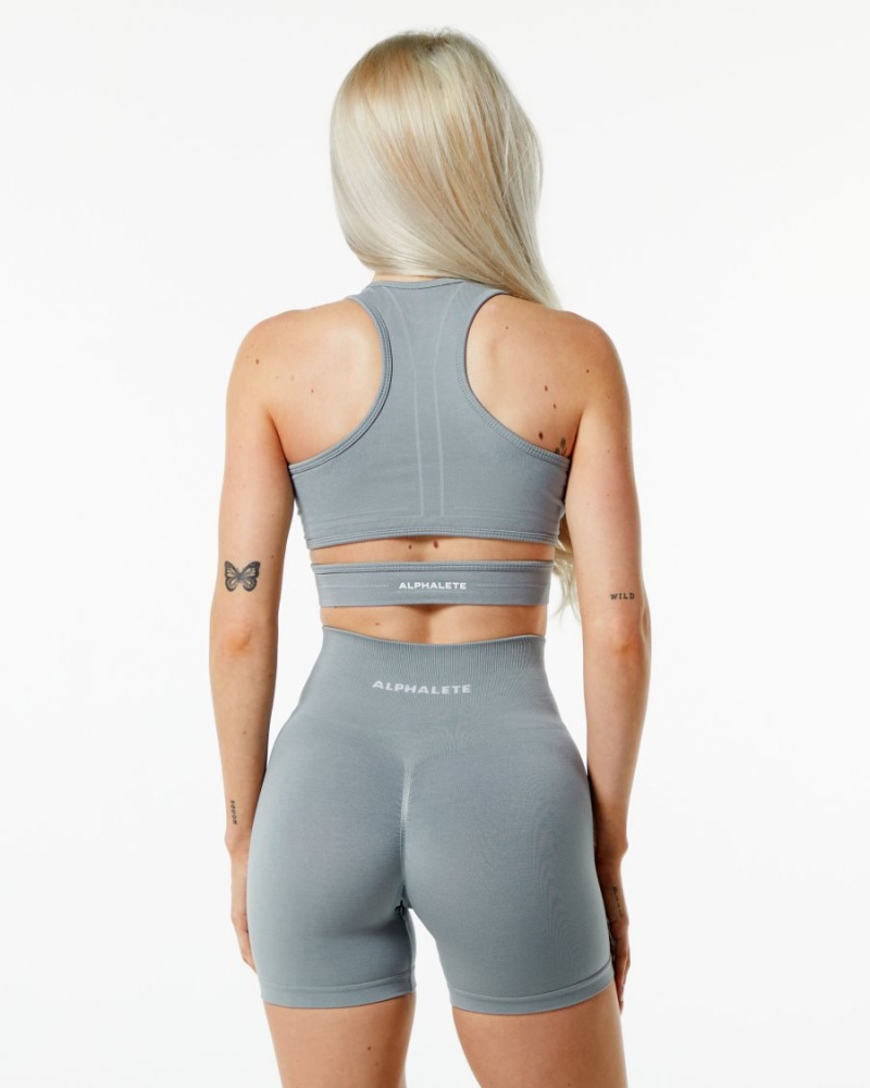 Alphalete Stratus Bra Naisten Urheiluliivi Harmaat | CFJTD-6794