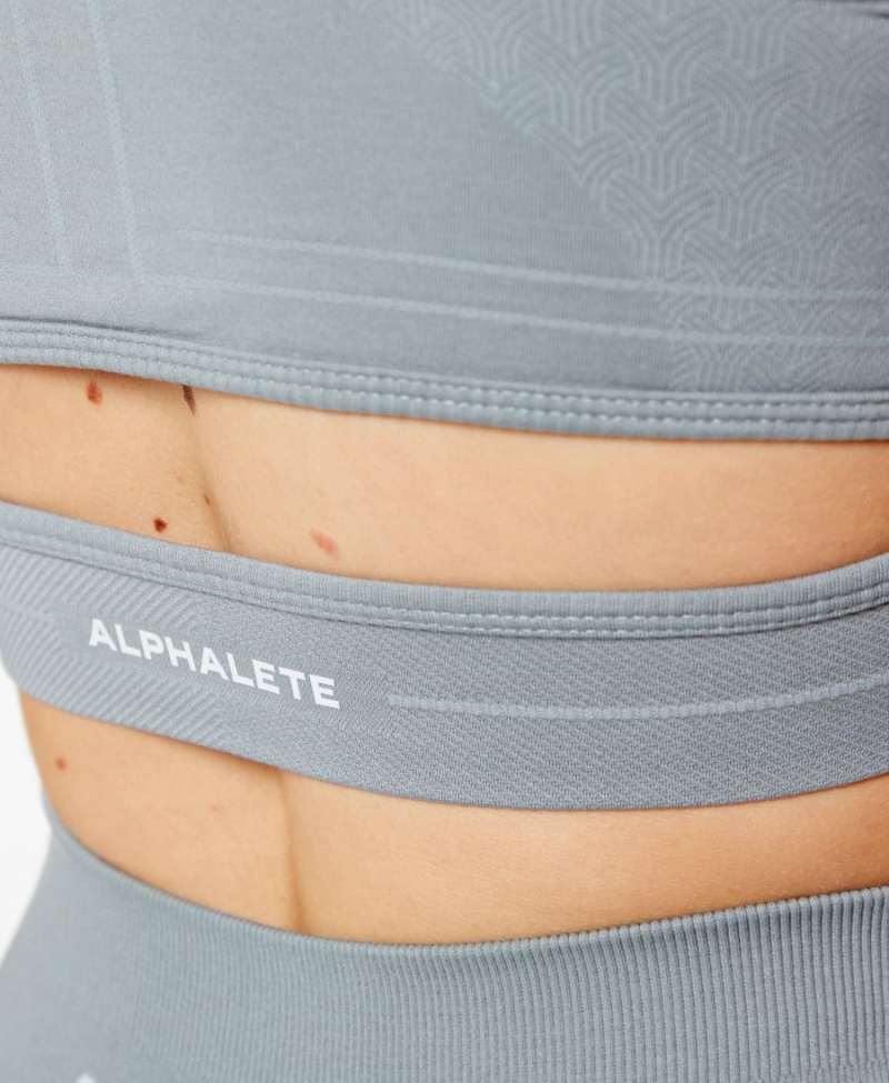 Alphalete Stratus Bra Naisten Urheiluliivi Harmaat | CFJTD-6794