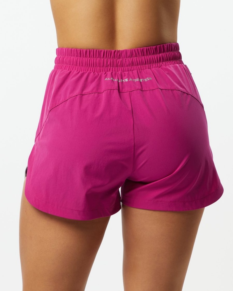 Alphalete Stride Lyhyt 3" Naisten Shortsit Pinkki | IYCTW-0794