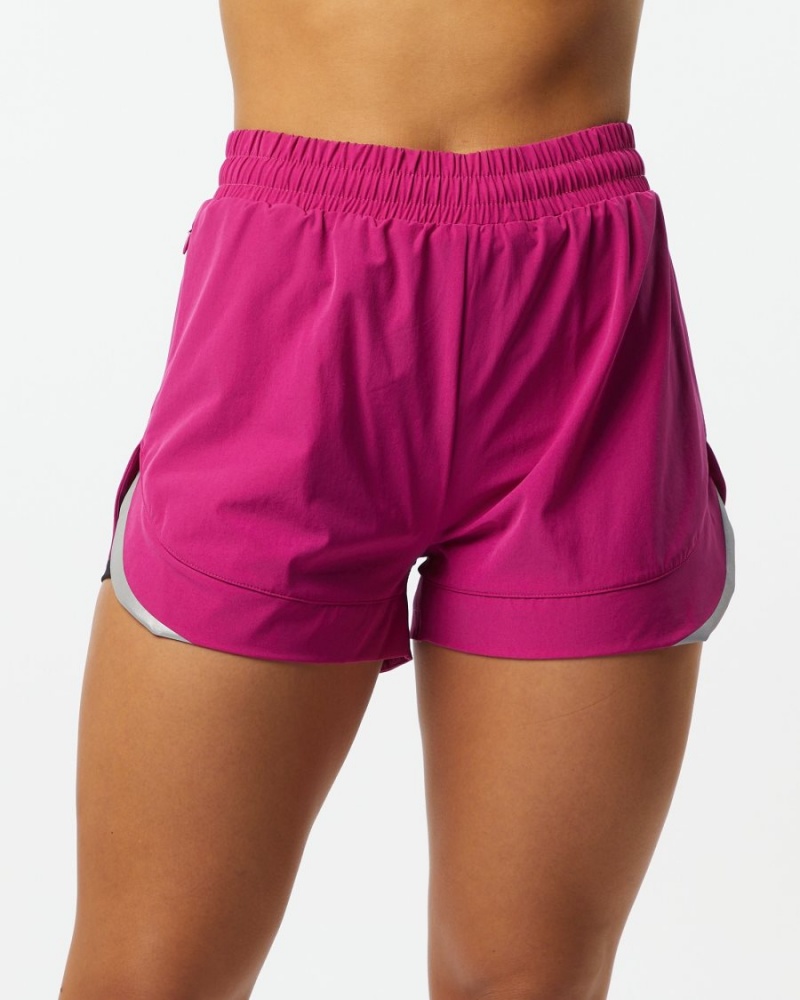 Alphalete Stride Lyhyt 3" Naisten Shortsit Pinkki | IYCTW-0794