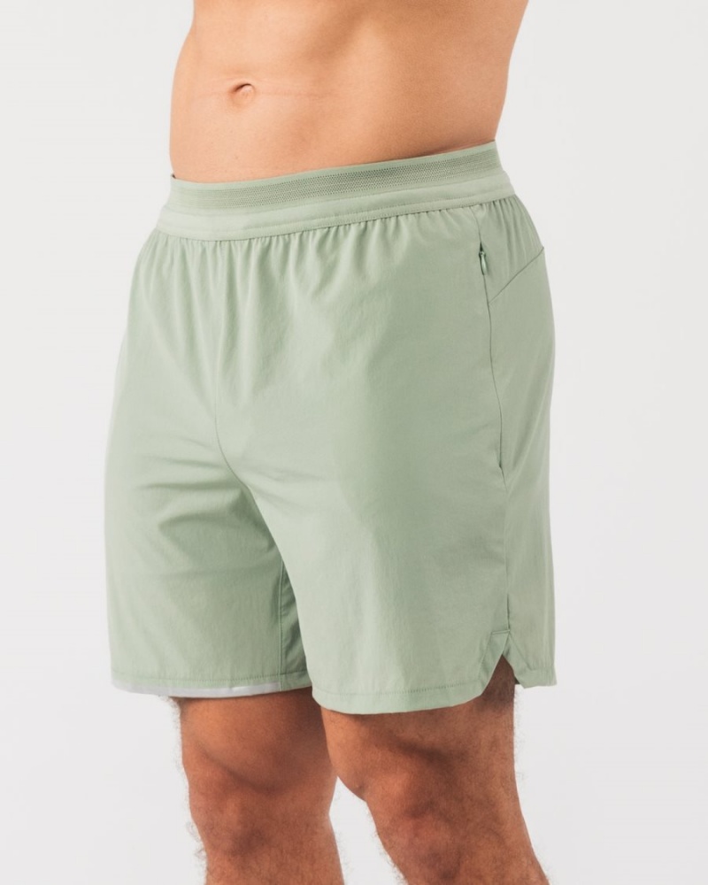 Alphalete Studio Lyhyt 6" Miesten Shortsit Sage | GMBPK-1736