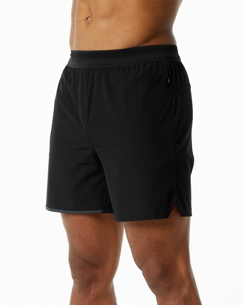 Alphalete Studio Lyhyt 6" Miesten Shortsit Mustat | TRYQJ-0279