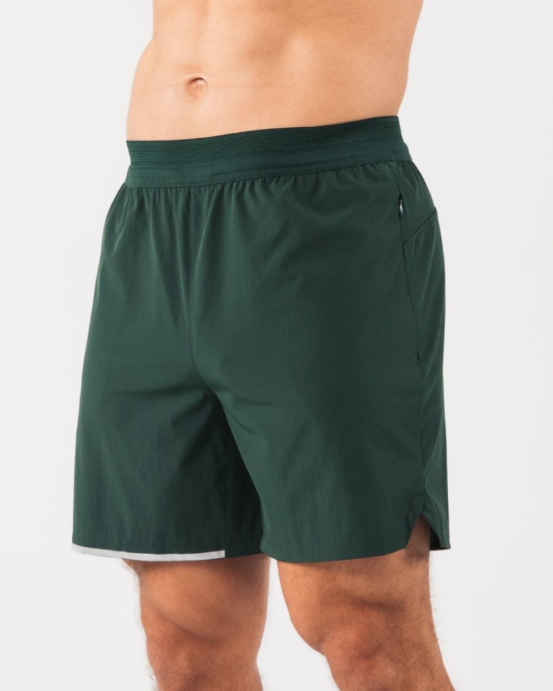 Alphalete Studio Lyhyt 6" Miesten Shortsit Evergreen | IGLMC-8012