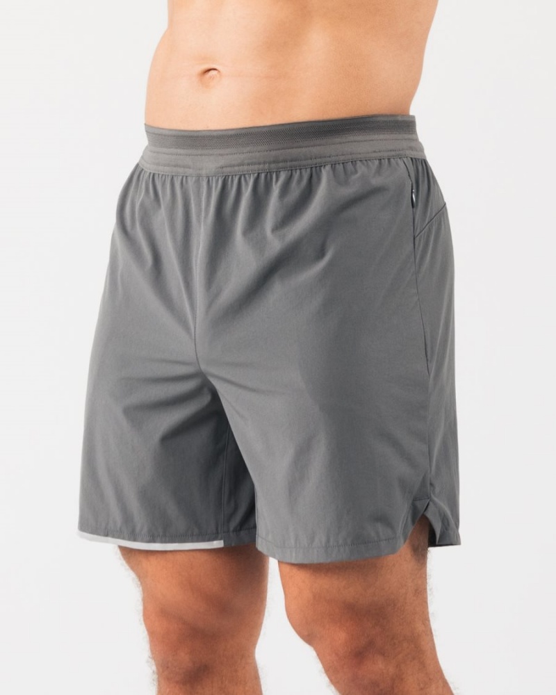 Alphalete Studio Lyhyt 6" Miesten Shortsit Smoke | VWSBR-2509