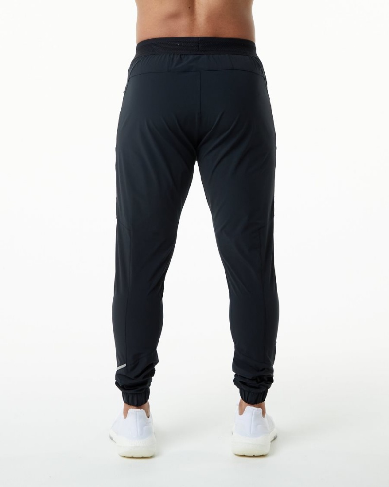 Alphalete Studio Pant Miesten Juoksuvaatteet Mustat | HMACG-4289