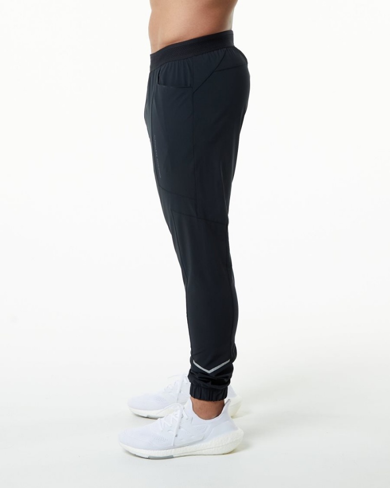 Alphalete Studio Pant Miesten Juoksuvaatteet Mustat | HMACG-4289