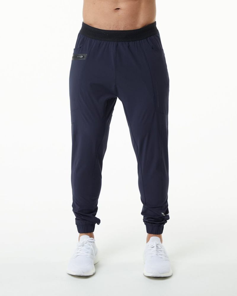 Alphalete Studio Pant Miesten Juoksuvaatteet Sininen | PJOYT-0418