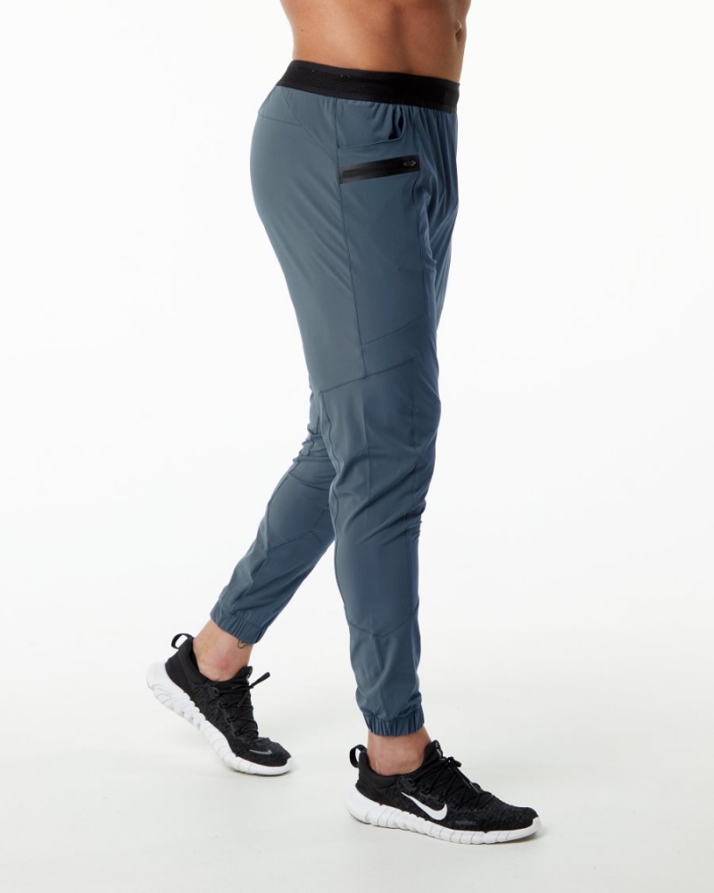 Alphalete Studio Pant Miesten Juoksuvaatteet Sininen | PBFMU-7048