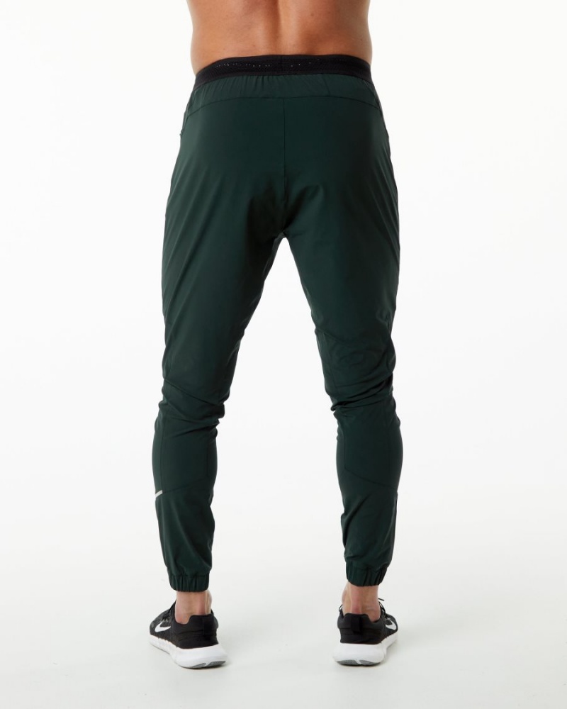 Alphalete Studio Pant Miesten Juoksuvaatteet Vihreä | BRHYP-1830