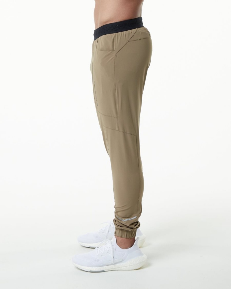 Alphalete Studio Pant Miesten Juoksuvaatteet Taupe | RHLNT-7205