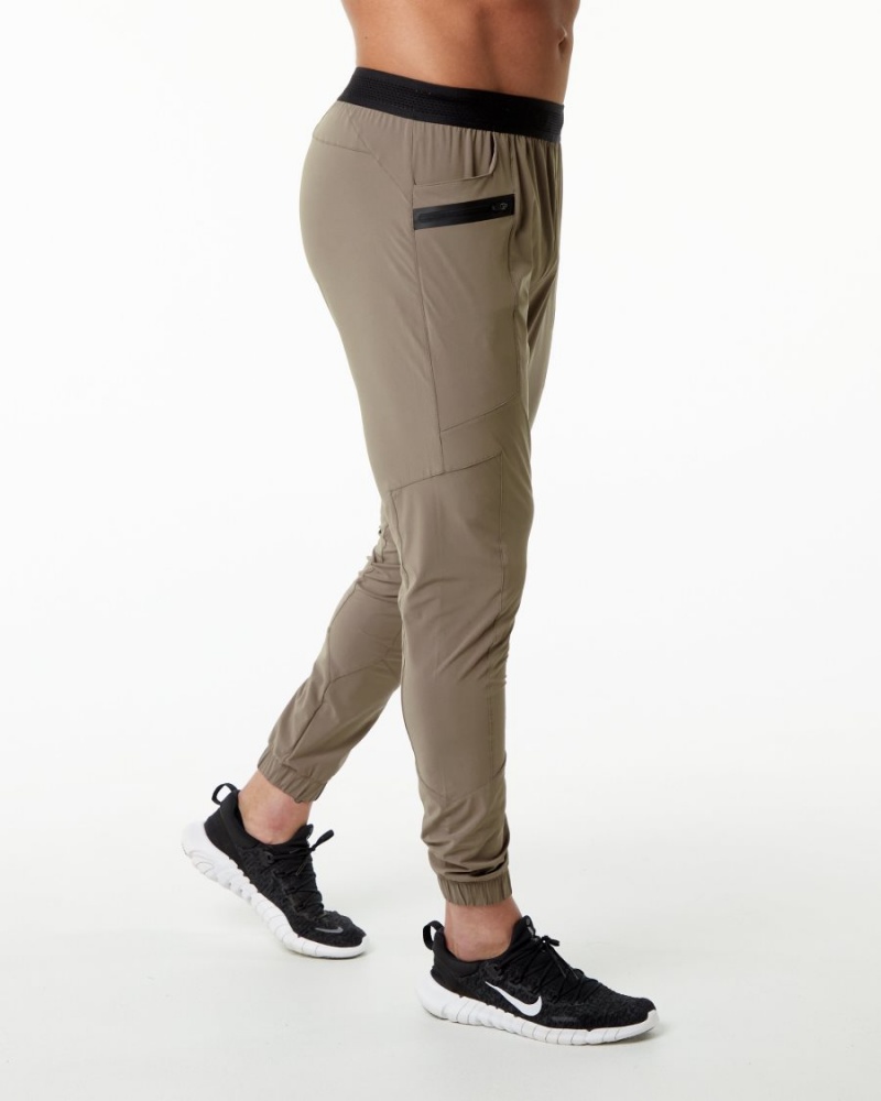 Alphalete Studio Pant Miesten Juoksuvaatteet Mocha | TGXFD-7014