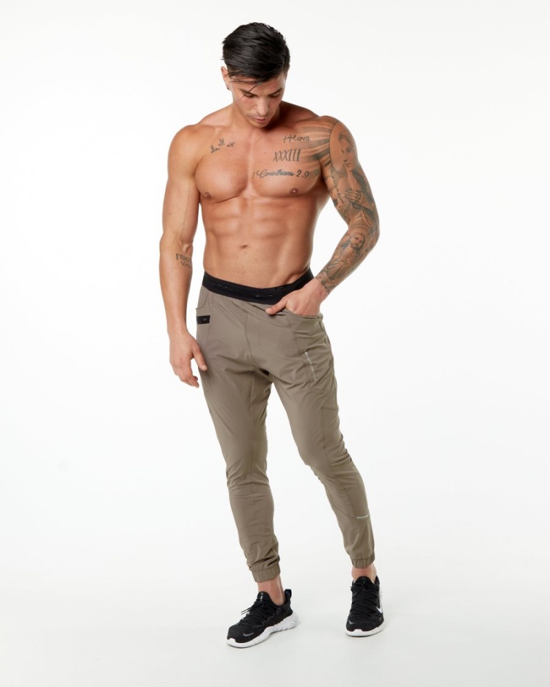 Alphalete Studio Pant Miesten Juoksuvaatteet Mocha | TGXFD-7014