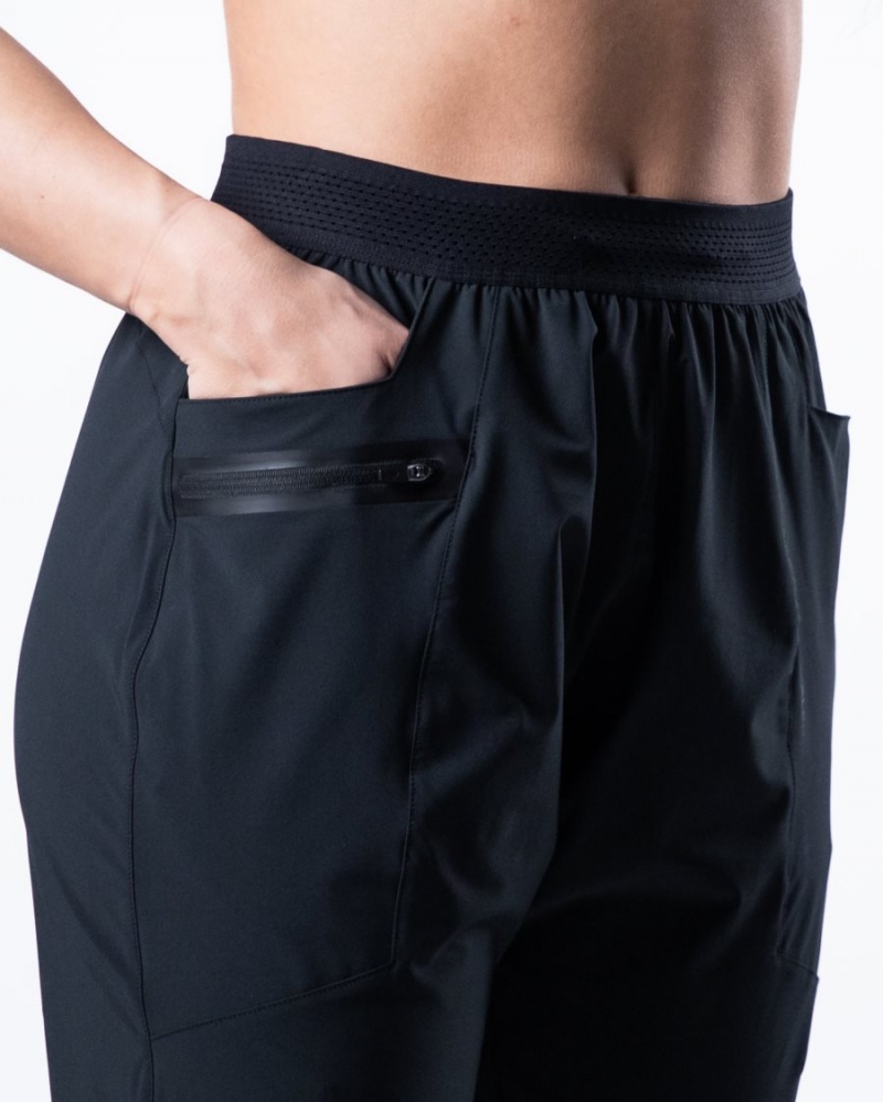 Alphalete Studio Pant Naisten Juoksuvaatteet Mustat | TEHUL-3598