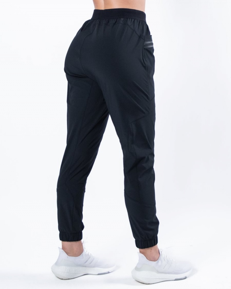 Alphalete Studio Pant Naisten Juoksuvaatteet Mustat | TEHUL-3598