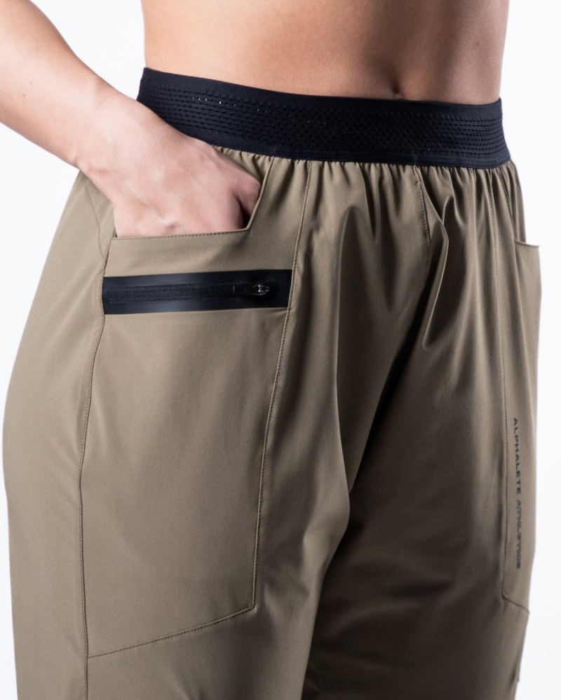 Alphalete Studio Pant Naisten Juoksuvaatteet Taupe | BKYMX-2305