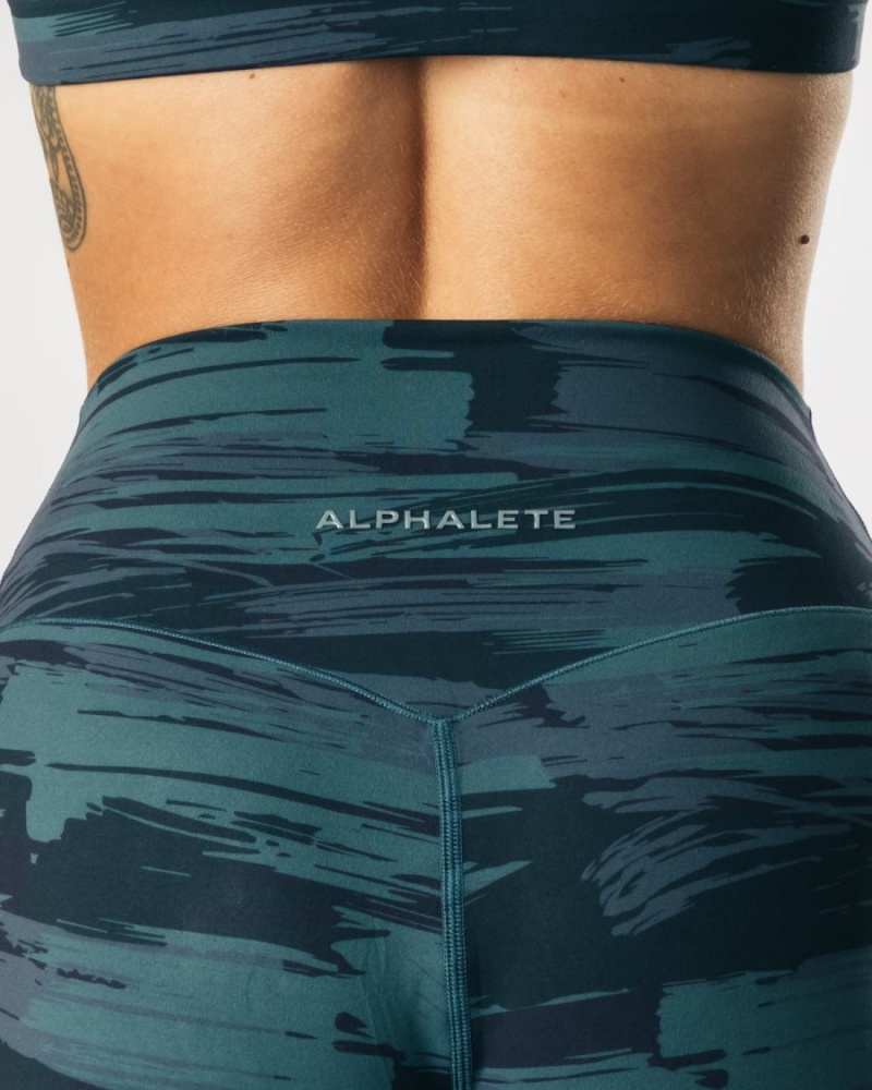 Alphalete Surface Expanse Jogger Naisten Juoksuvaatteet Sininen Camo | GZKBY-5713