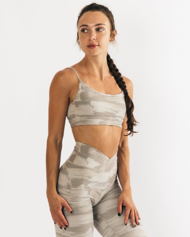 Alphalete Surface Limitless Bra Naisten Urheiluliivi Camo | MLTWF-2389