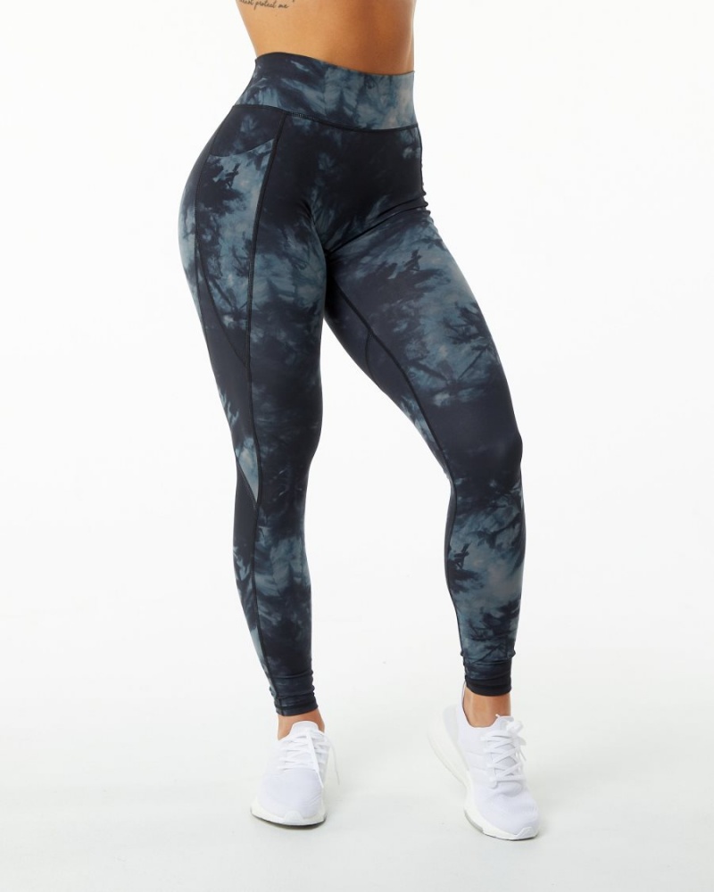 Alphalete Surface Pocket Legging 29" Naisten Leggings Mustat | CIDZG-1905