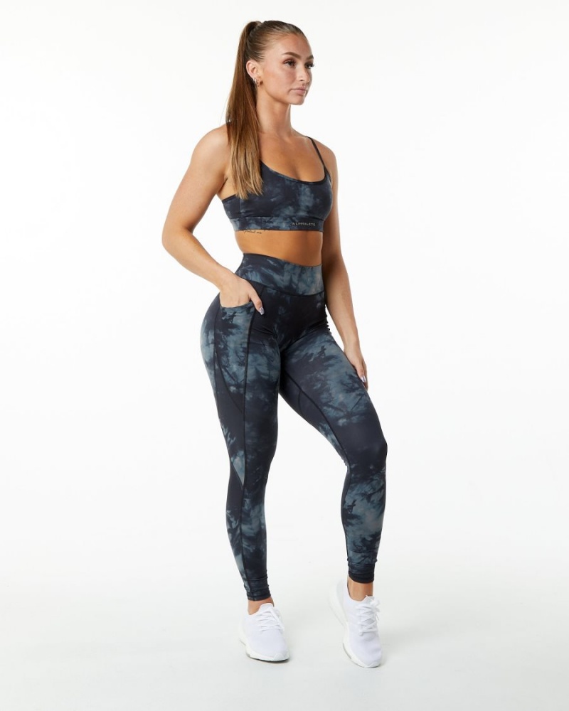 Alphalete Surface Pocket Legging 29" Naisten Leggings Mustat | CIDZG-1905