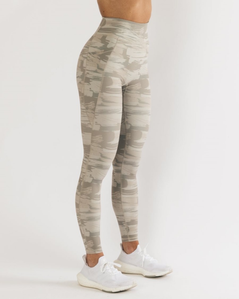 Alphalete Surface Pocket Legging Naisten Leggings Camo | RXUKO-2658