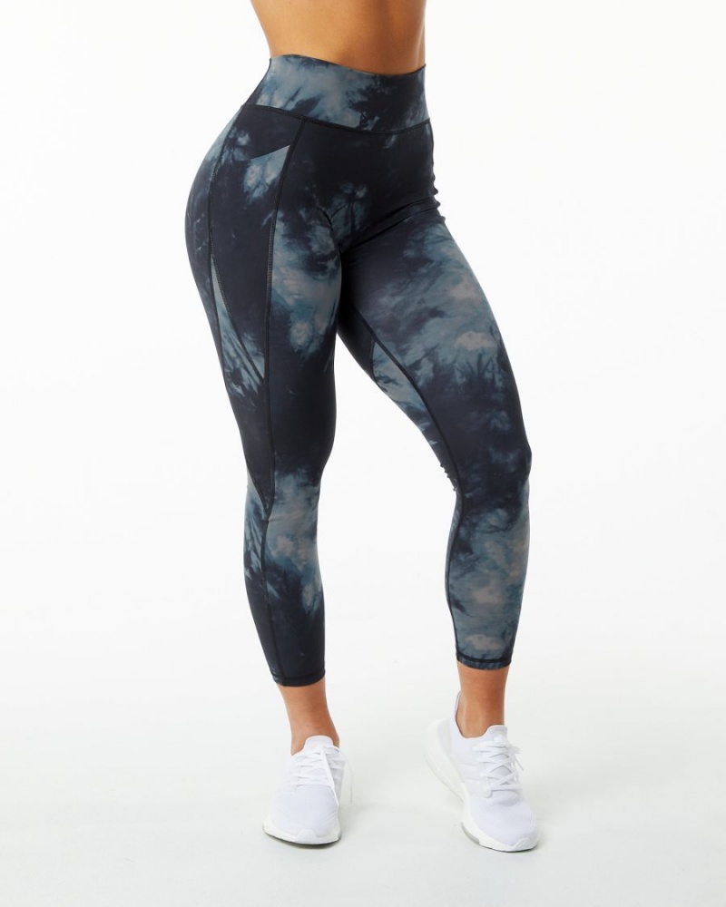 Alphalete Surface Pocket Legging Naisten Leggings Mustat | IBZXT-4015