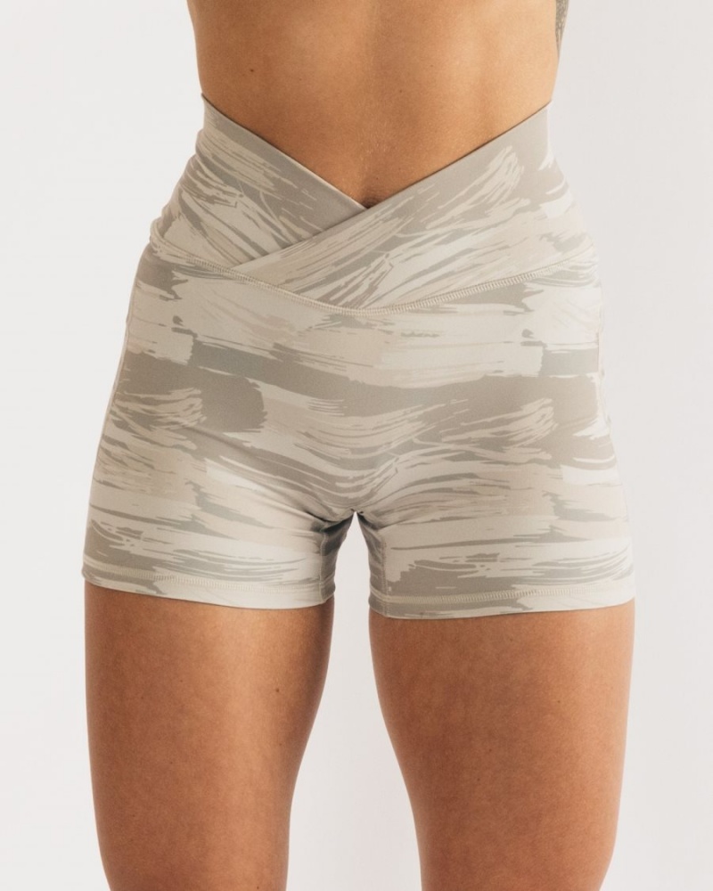 Alphalete Surface Power Lyhyt 5" Naisten Shortsit Camo | PKOEN-5031