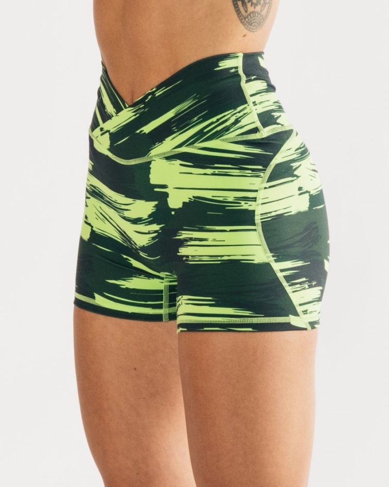 Alphalete Surface Power Lyhyt 5" Naisten Shortsit Camo | NYILP-1348