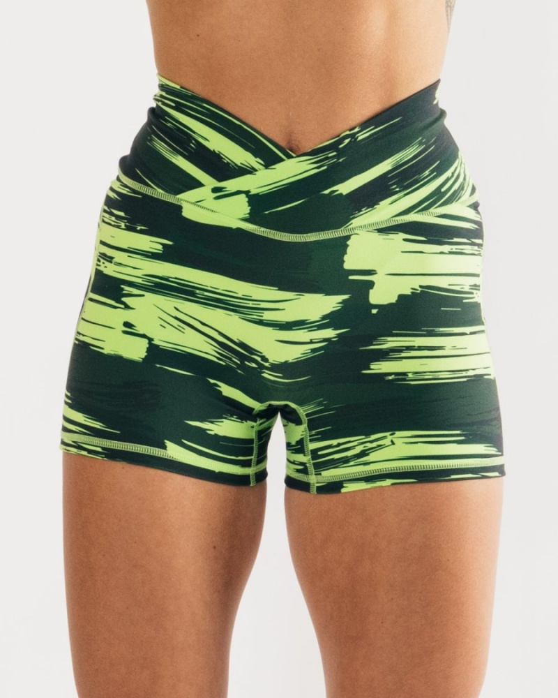 Alphalete Surface Power Lyhyt 5" Naisten Shortsit Camo | NYILP-1348