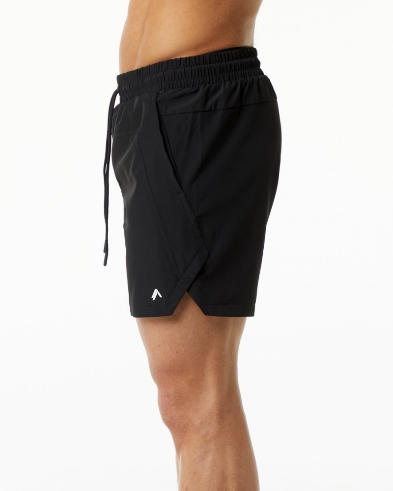 Alphalete Swim Trunk 5.5" Miesten Boardshortsit Mustat | MVFQA-1286