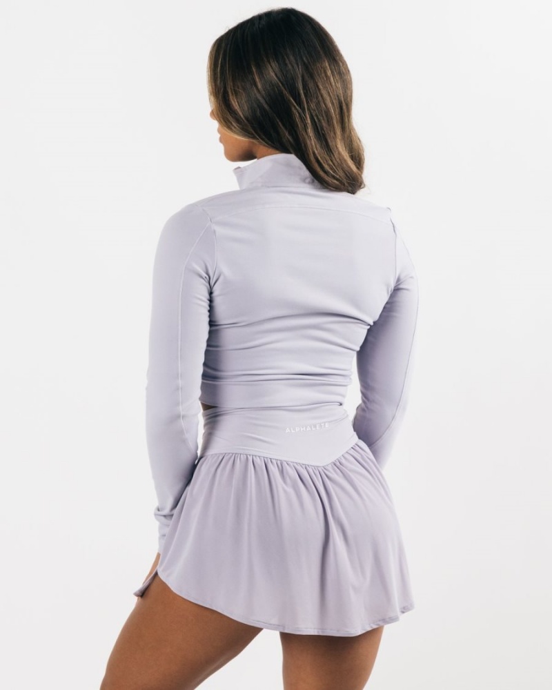 Alphalete Trace Jacket Naisten Takit Lilac Haze | GXDBA-6483