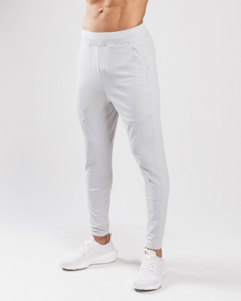 Alphalete Trace Jogger Miesten Juoksuvaatteet Hopea | GZXQW-0871